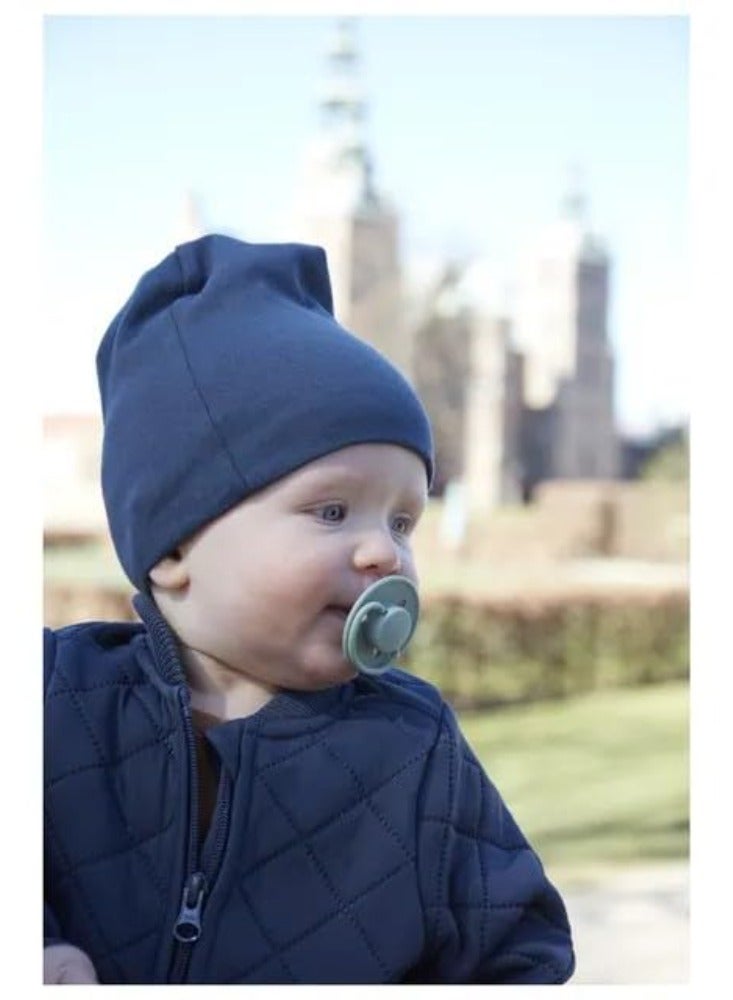 Mininor Round Pacifier Latex 6M Gooseberry - Image 2