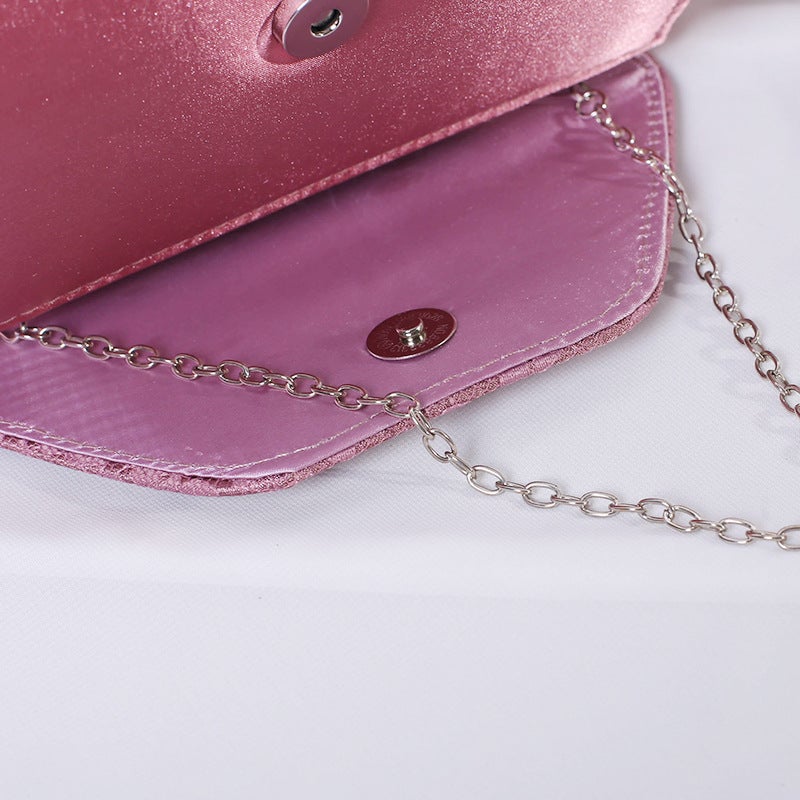 Evening Bag Water-Soluble Lace Envelope Bag Banquet Evening Bag Clutch Bag Fashionable Women'S Bag - Image 5