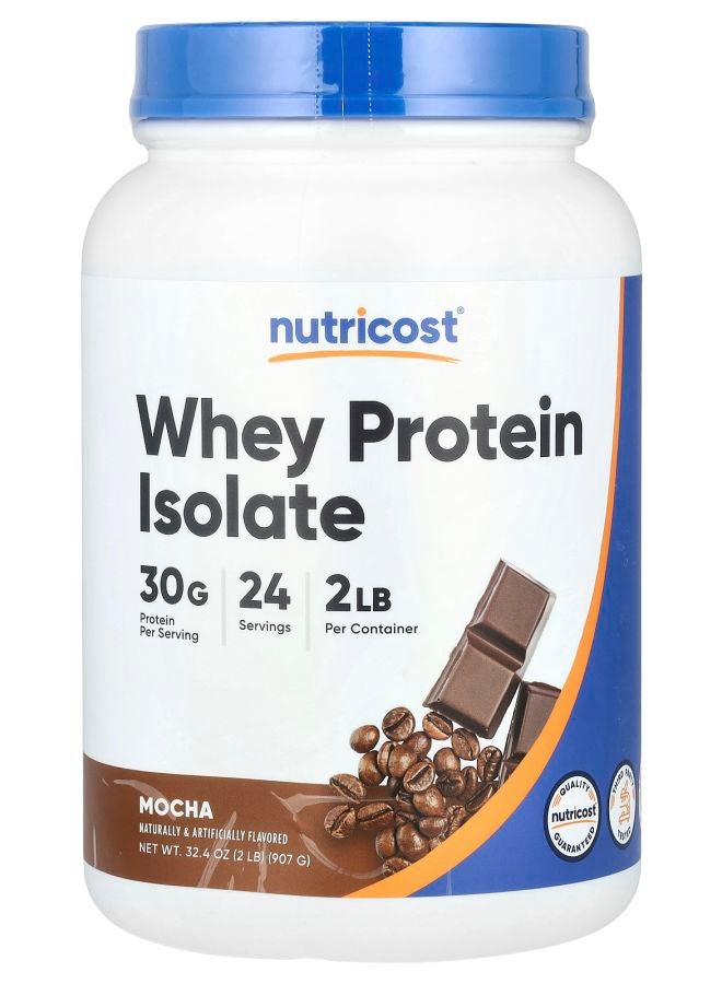 Nutricost Whey Protein Isolate Mocha 2 lb (907 g)