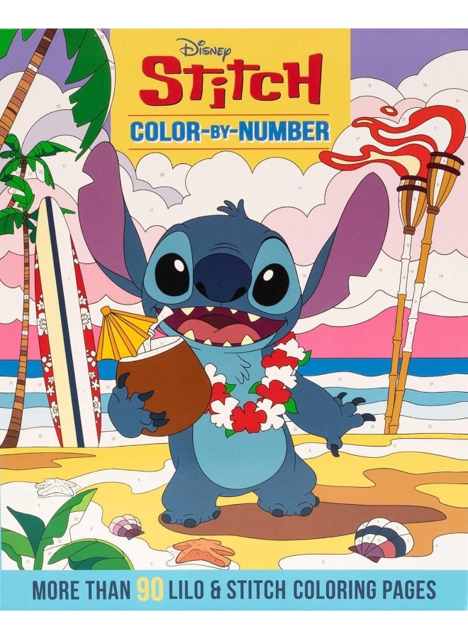 Disney Stitch Color-By-Number - Image 1