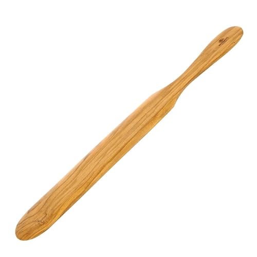 Berard 20275 French Olive-Wood Handcrafted Pancake Spatula, Little - Image 5