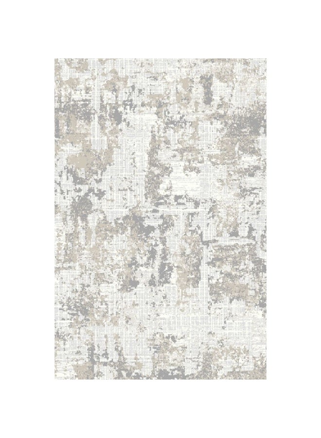 DANUBE HOME Urbana Modern Distressed Rug | Washable Modern Rugs Style | Polypropylene + Polyester Area Rug Floor Covering | Indoor Carpet For Living Room Dining Bedroom 120X180cm-Grey - Image 4