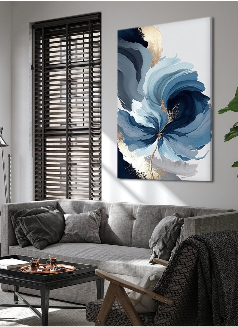 Canvas Wall Art Stretched Over Wooden Frame with Flower Abstract Oil Painting Painting - pzsku/Z7AFEF60963409EB51D99Z/45/_/1728602432/d9ca15ec-020c-4e9a-82ce-e3f2d4519889