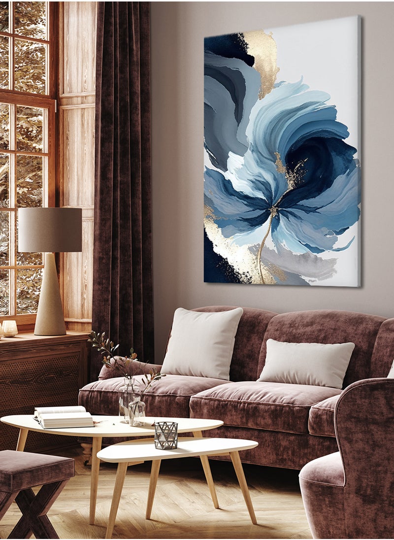 Canvas Wall Art Stretched Over Wooden Frame with Flower Abstract Oil Painting Painting - pzsku/Z7AFEF60963409EB51D99Z/45/_/1728602438/b3c2ced1-d6bd-4a68-83fe-6fbb2c84b8cf