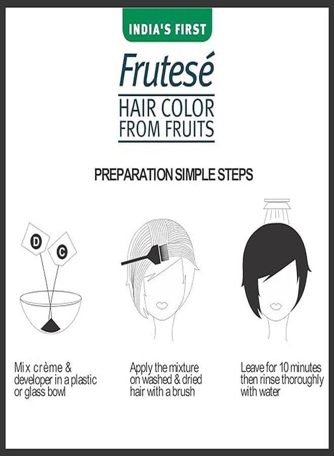 COLOR MATE FRUTESE HAIR COLOR FROM FRUITS 8 * 40ML (PACK OF 8) (BURGUNDY 4.16) - Image 4