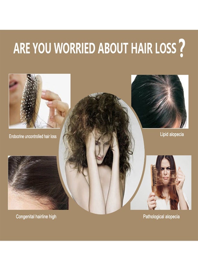 PURC Hair Growth Essence Oil For Hair Fall Hair Regrowth & Scalp Treatment Ginger Essential Oil Supports Healthy Hair Thinning Treatment Hair Growth Oil for Women & Men 20ml - Image 3