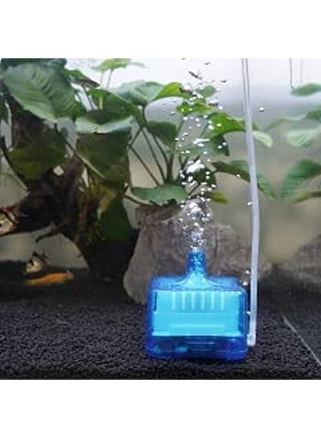 فلتر إسفنجي صغير مع وسائط ترشيح وحجر هواء، مناسب لأسماك البيتا وأحواض الأسماك الصغيرة | لون عشوائي (مضخة الهواء غير متضمنة) من Petzlifeworld - Image 2