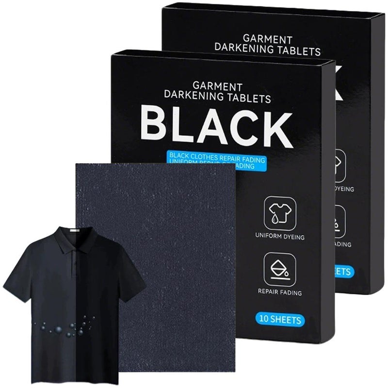 Clothing blackening laundry sheets, color-restoring and color-fixing sheets for black clothes, and sheets for whitening and darkening clothes. - Image 3