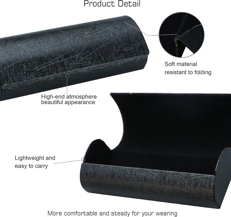VisionGlobal Hard Shell Eyeglass Case for Eyeglasses and Sunglasses for Men/Women and Kids - Image 2