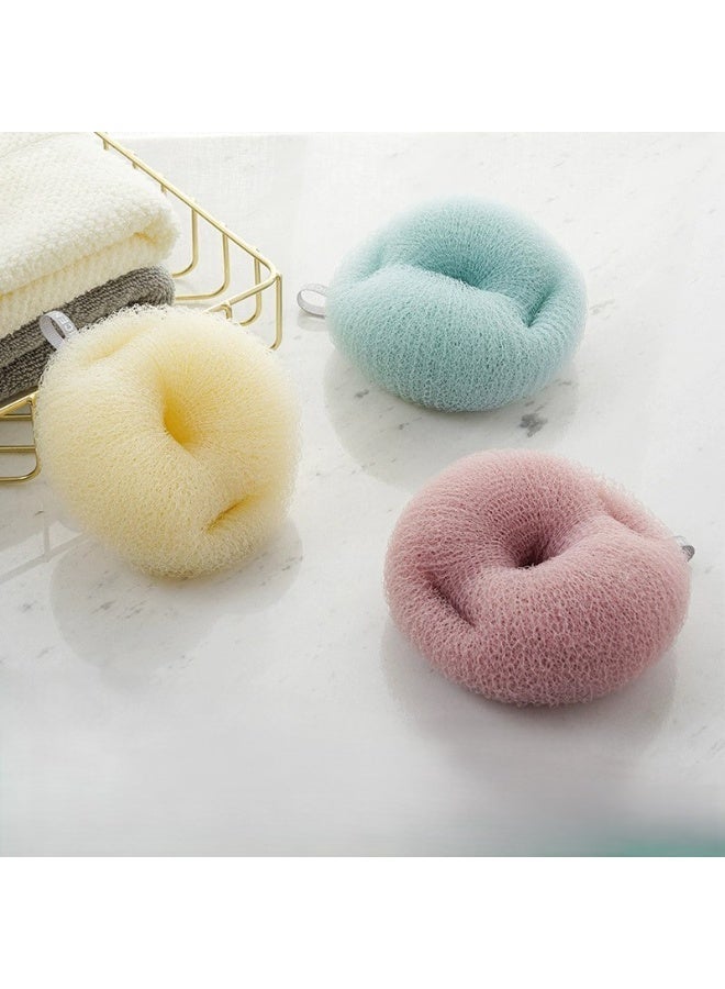 3 pieces of massage bath balls - bathtub cleaning and polishing tools - bathtub brush for cleaning - bathtub back rubber brush - painless deep cleaning - Image 1