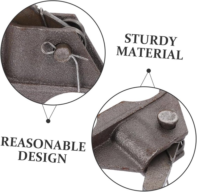 مشبك سقالات ثقيل التصميم بأذنين مزدوجتين مشد للشد لأعمال البناء والترميم - Image 3