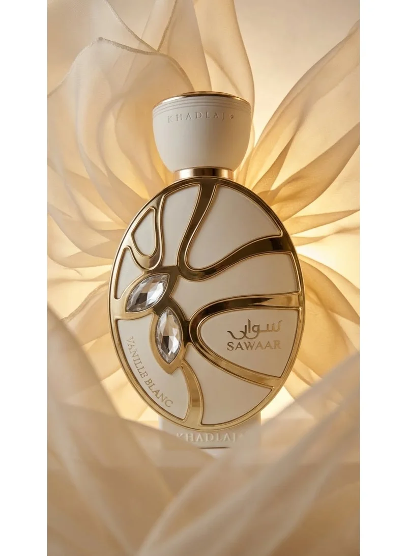 Khadlaj Perfumes  Sawaar Vanille Blanc Extrait de Parfum Spray for Women, 100ml for Women | Best Price UAE