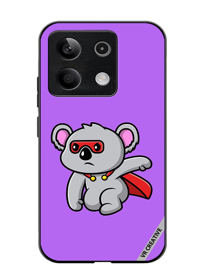 VR CREATIVE Protective Case Cover For Xiaomi Poco X6 Hero Coala Design Multicolour - Image 1