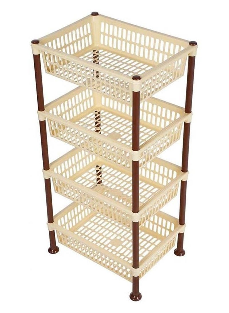 co arma - A 4-storey fruit and vegetable storage basket, 82*45*30 cm - Image 1