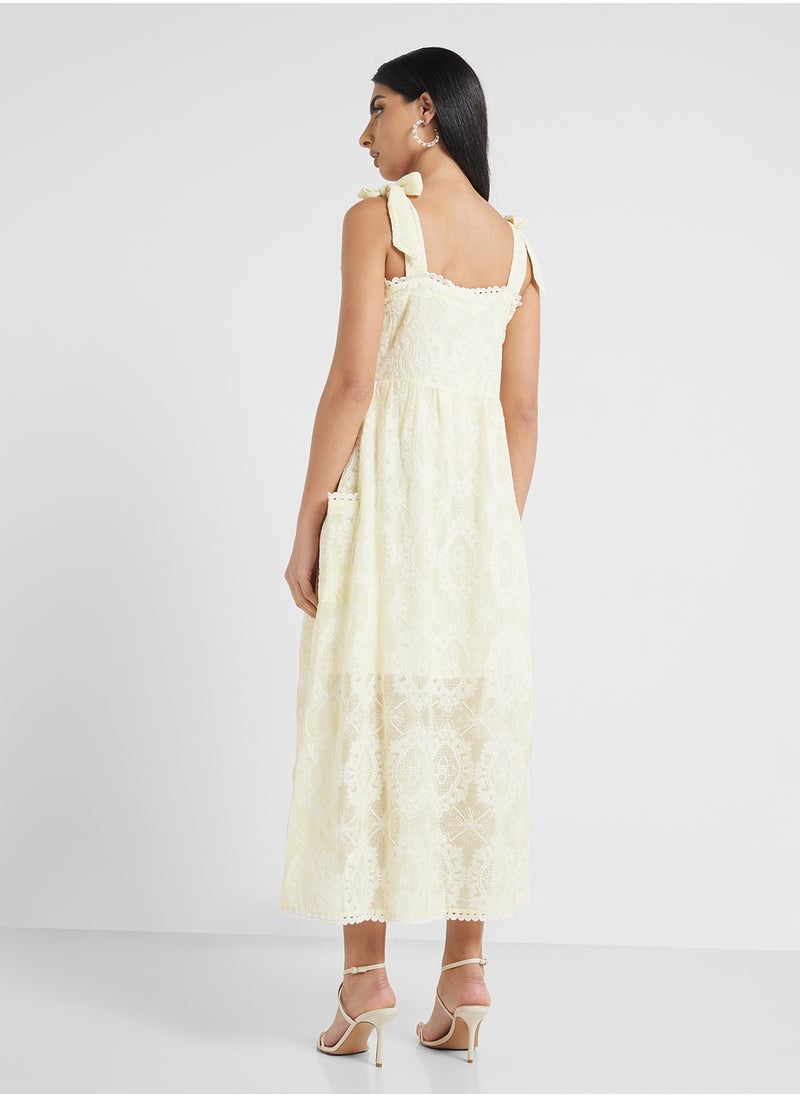 Jovonna London - Sabia Dress-Yellow - Image 1