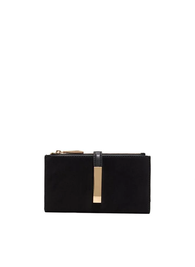 Delanda Ladies Black Wallet