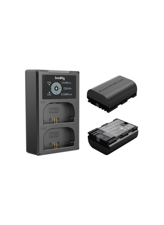 SMALLRIG SmallRig LP-E6NH Camera Battery and Charger Kit 3821  - Image 2