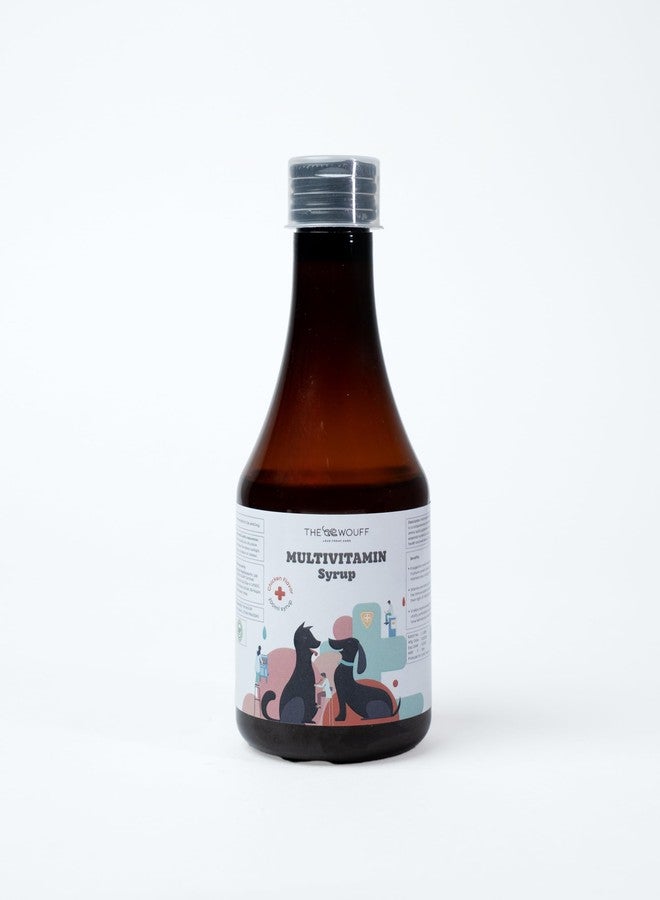 The Wouff Multivitamin Syrup for Dogs - 200ml | Chicken Flavour | Daily Nutrition Boost for Immunity, Energy & Overall Wellness | Vet-Approved Pet Supplement - Image 2