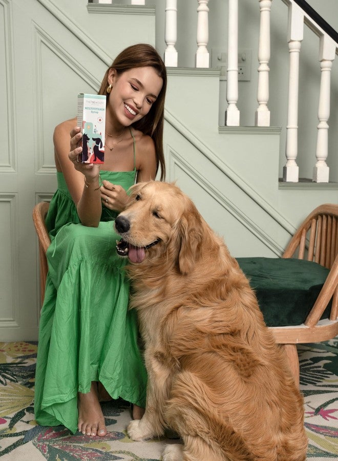 The Wouff Multivitamin Syrup for Dogs - 200ml | Chicken Flavour | Daily Nutrition Boost for Immunity, Energy & Overall Wellness | Vet-Approved Pet Supplement - Image 4