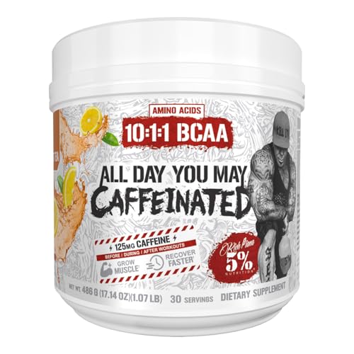 5% Nutrition 5 نوتريشن ريتش بيانا أول داي يو ماي مسحوق الطاقة BCAA المنشطة قبل التمرين الأحماض الأمينية الإلكتروليتات الترطيب التحمل الاستشفاء 163 أونصة 30 حصة شاي حلو جنوبي - Image 2