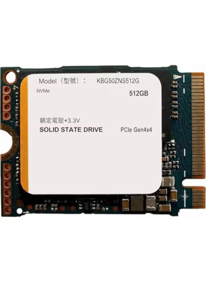 هارد داخلي 512 جيجابايت M.2 2230، تقنية NVMe PCIe Gen4x4، ترقية عالية السرعة للأداء المتميز في أجهزة اللابتوب وأجهزة الألعاب المحمولة - Image 1
