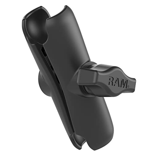 RAM Mounts RAM-B-201U Double Socket Arm (Medium) Compatible with RAM B Size 1" Ball Components - Image 1