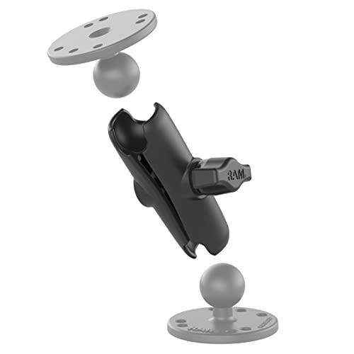 RAM Mounts RAM-B-201U Double Socket Arm (Medium) Compatible with RAM B Size 1" Ball Components - Image 3