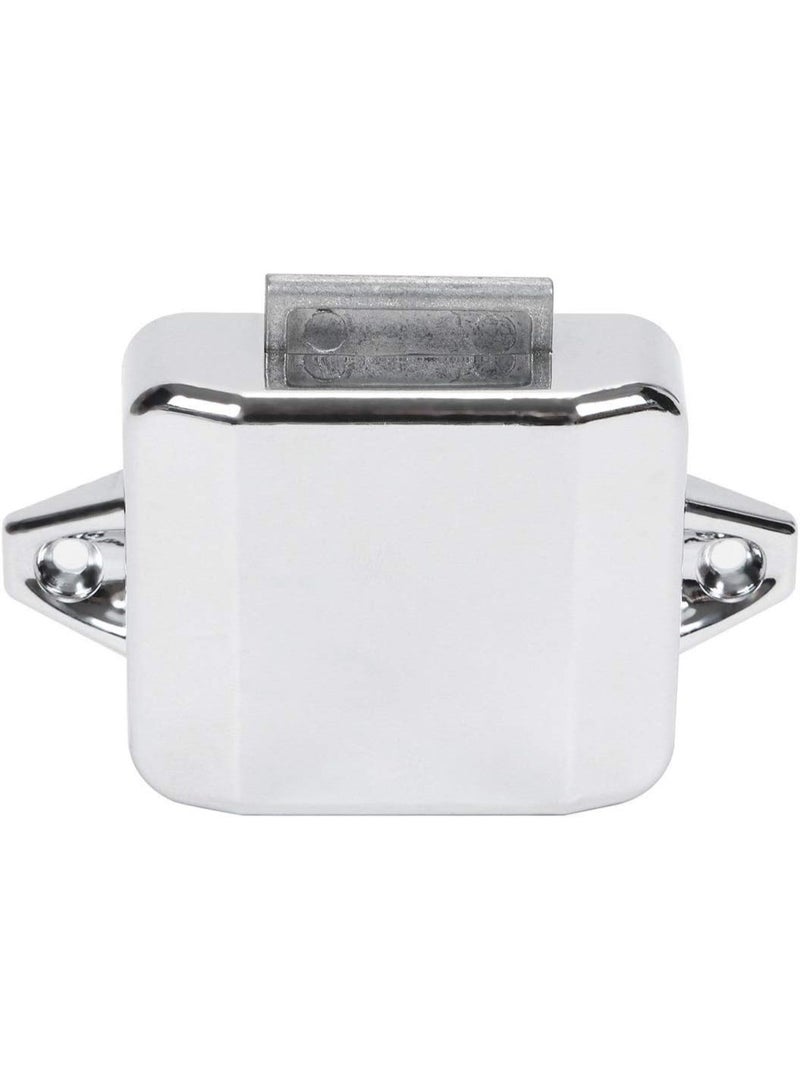 OCGIG 10 PCS Push Button Latch Cabinet Door Catch Keyless Cupboard Locks Zinc Alloy&ABS for RV Yachts Motorhome Camper Caravan - Image 2