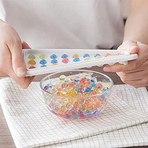MEZON 27 Grids Ice Ball Mold DIY Round Ice Cubes Maker Tray with Lid for Kitchen Bar Beer Cocktails Whiskey Water (Random Color) (Pack of 1) - Image 4
