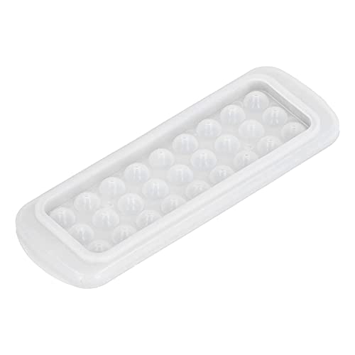 MEZON 27 Grids Ice Ball Mold DIY Round Ice Cubes Maker Tray with Lid for Kitchen Bar Beer Cocktails Whiskey Water (Random Color) (Pack of 1) - Image 1