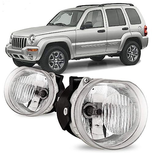 Winjet WJ30-0552-09 OEM Series for [2002-2004 Jeep Liberty] Driving Fog Lights - Image 1