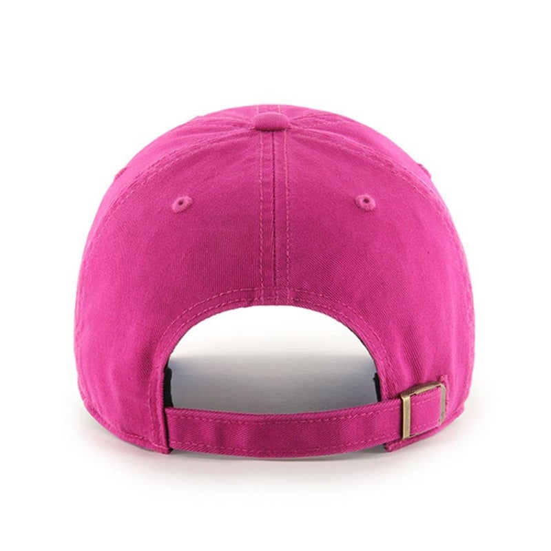 47 New York Yankees Ballpark Clean Up Dad Hat Baseball Cap - Orchid Pink One Size - Image 3