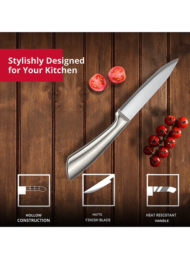 Feelings Stainless Steel Knife Heavy-Duty Meat & Vegetable Chopper with Ergonomic Handle Size 13 cm (KQ0809) - Image 5