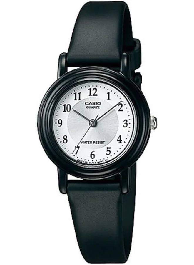 كاسيو Casio Women's Silver Dial Resin Band Watch - LQ139AMV-7B3