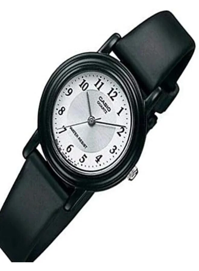 كاسيو Casio Women's Silver Dial Resin Band Watch - LQ139AMV-7B3