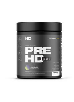HD HD Muscle Pre workout Black (Sour Grape) 305g 30 servings 