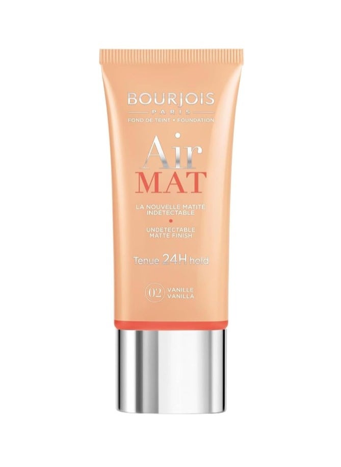 BOURJOIS PARIS Air Mat 24H Foundation 30 ml 02 Vanilla  - Image 1