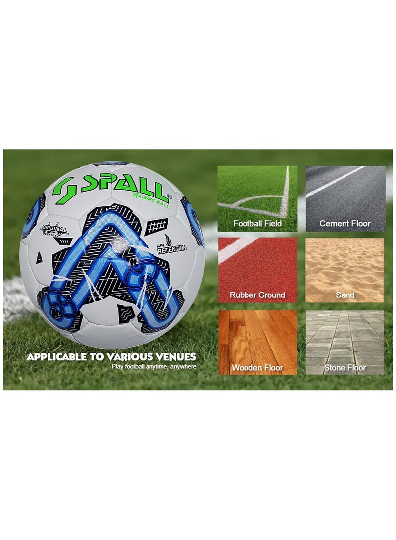 سبال كرة القدم كرة القدم لمباريات كأس العالم، أفضل كرة مقاومة للماء للاستخدام في الأماكن المغلقة/الخارجية للتدريب الاحترافي ومطابقة الرجال والنساء للشباب والكبار - Image 4