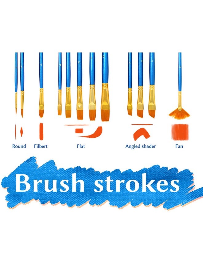 Workhorse Eco Paint Brush Art Set 12 Pcs Synthetic Sable Bristles - pzsku/Z7B003F126924178412D8Z/45/_/1720072995/3cb37a6b-7cc8-4485-a37c-f73612b9345d