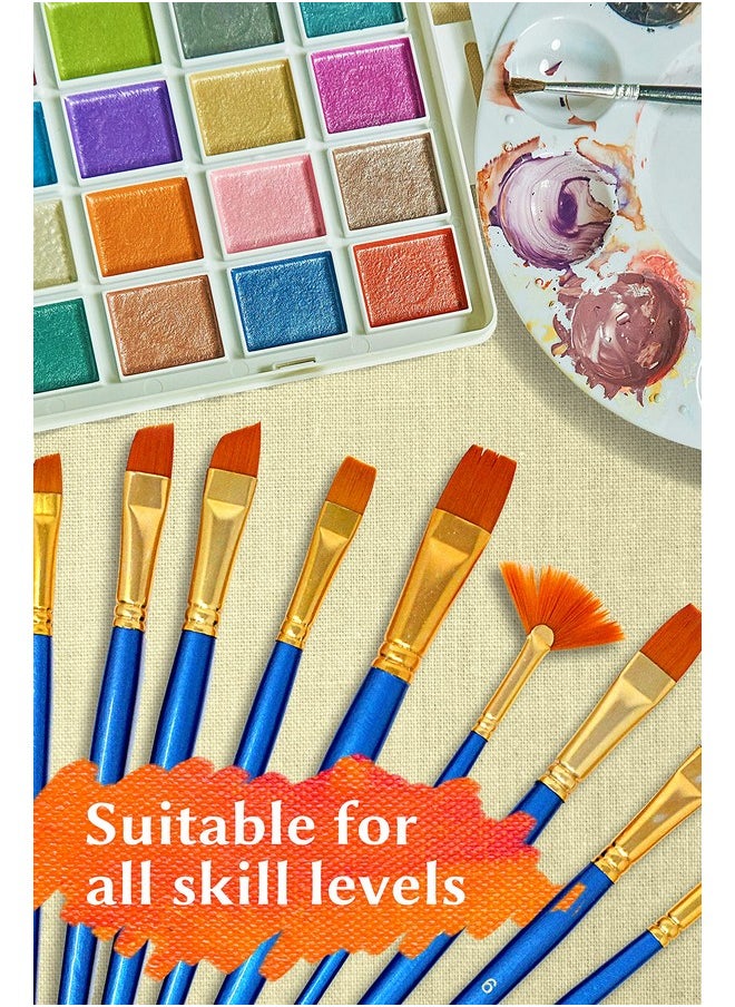 Workhorse Eco Paint Brush Art Set 12 Pcs Synthetic Sable Bristles - pzsku/Z7B003F126924178412D8Z/45/_/1720072997/778a34fb-c134-43c8-8651-60aef7d680c0