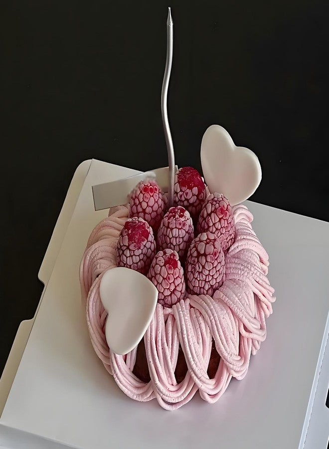 Fchil 3D Raspberry Silicone Mold, 35-Cavity Nonstick Raspberry Silicone Mold Trays for Baking Chocolate Fondant Candy Gummy Jello Ice Mini Candle, 11.7 x 6.9 x 1.0 inches, Grey - Image 5
