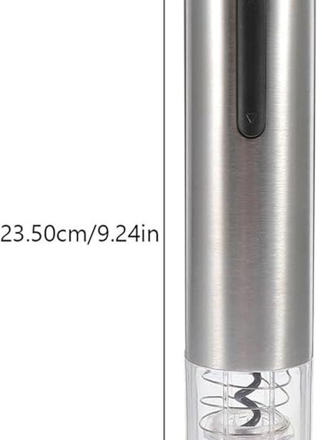 Rechargeable Electric Wine Opener Automatic Corkscrew with Vacuum Stopper and Foil Cutter Stainless Steel USB Charging - Image 2