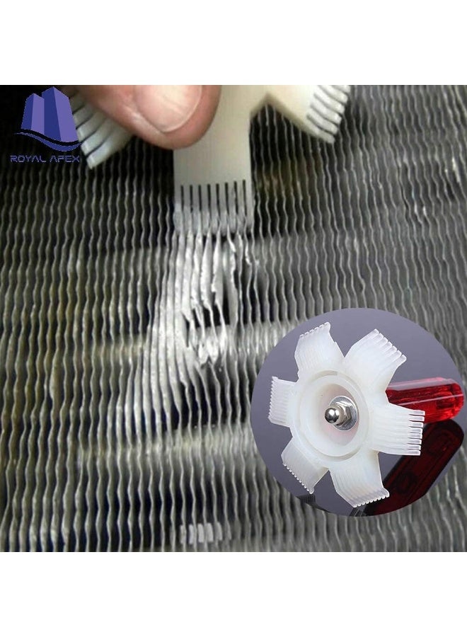 Royal Apex 6-In Air Conditioner Fin Comb Radiator Straightener Cleaner Condenser Fin Cleaning Brush For All Condenser And Evaporator Coil And Car Radiators  - Image 5