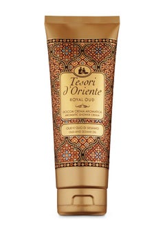 Tesori d'Oriente Tesori d'Oriente: "Royal Oud Dello Yemen" Yemen Royal Oud and Sesame Oil Shower Cream - 250 Ml (8.45us Fl Oz) [ Italian Import ]  - Image 1