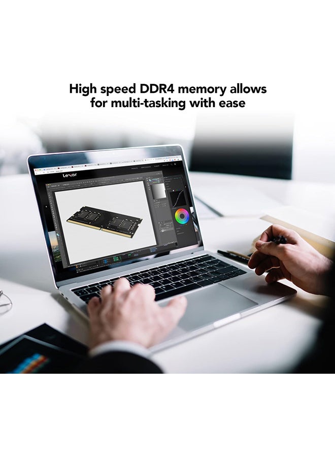 Lexar 16GB DDR4 SODIMM RAM 3200MT/s CL22 260-Pin Laptop Memory - LD4AS016G-B3200GSST - Image 3