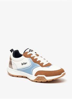Lee Cooper حذاء رياضي رجالي متعدد الألوان مع رباط للإغلاق  - Image 1