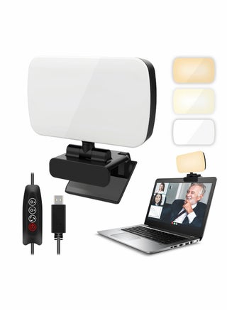 Video Conference Lighting Kit, Laptop Ring Light with Clip and Tripod - pzsku/Z7B00BE9176A27D29EAFAZ/45/_/1698456125/1041f139-0ee6-4634-b3dd-d53ea922f9fe