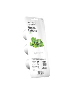 CLICK AND GROW 3Piece Edible Green Lettuce Plant Pod Set SGR32X3  - Image 1