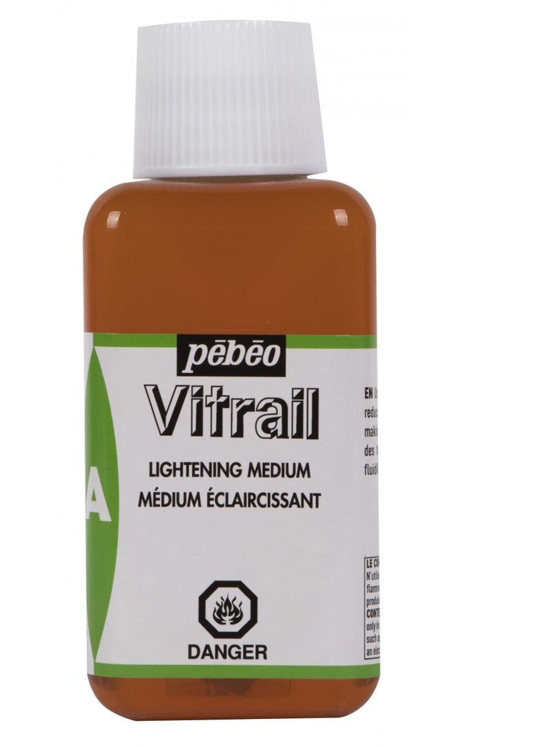 Pebeo Lightening Medium Vitrail for Glass Paint 250 ML - Image 1