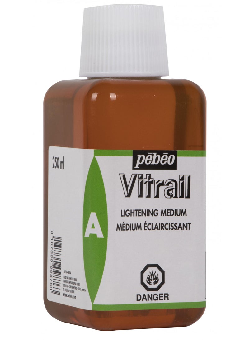 Pebeo Lightening Medium Vitrail for Glass Paint 250 ML - Image 3
